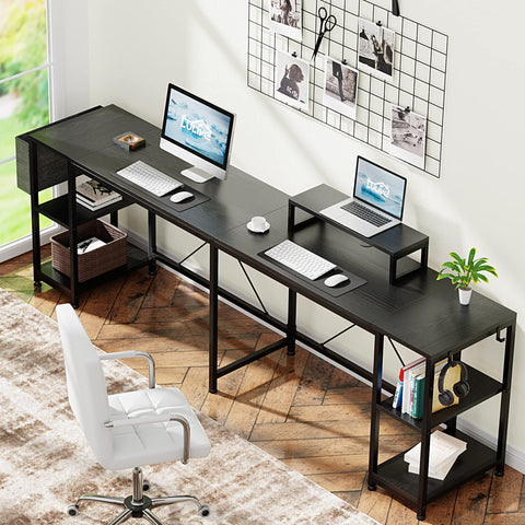 LULIVE L Shaped Desk, For Home Office Corner Desk,L Shaped Gaming Computer Desk